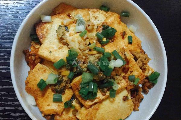 肉末豆腐的做法图解8