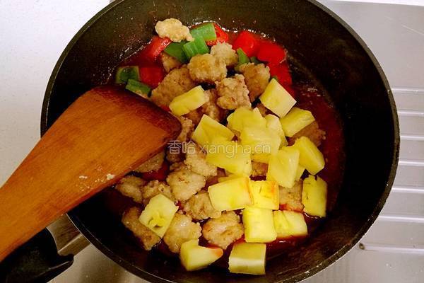 菠萝咕咾肉的做法图解16