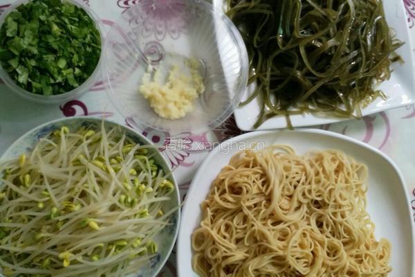 川味凉面的做法图解1