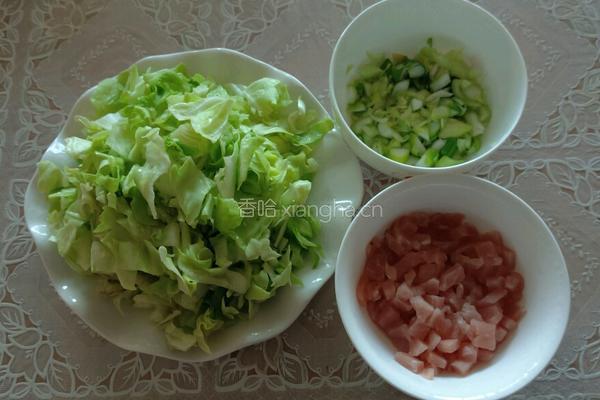 炖黄豆肉丁的做法图解2