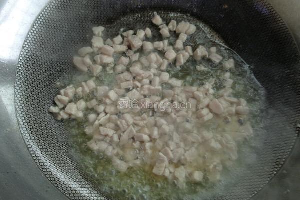 炖黄豆肉丁的做法图解3