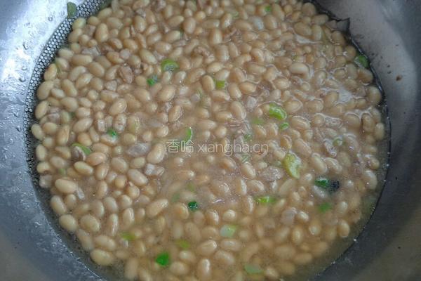 炖黄豆肉丁的做法图解7