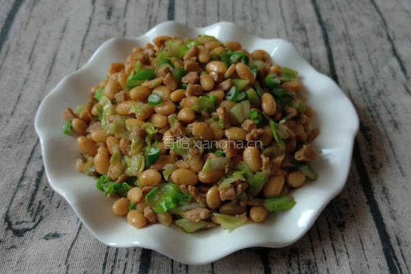 炖黄豆肉丁的做法图解11