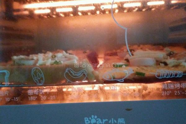 香脆火腿土司片的做法图解7