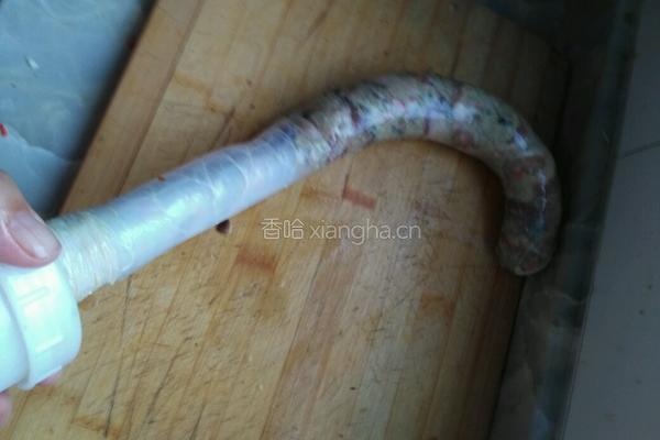 蔬菜猪肉肠的做法图解6