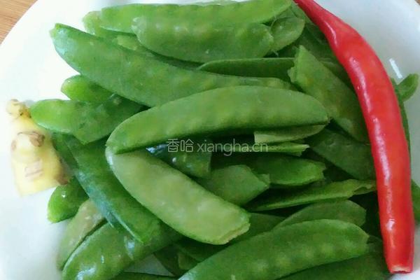 川肠烩荷兰豆的做法图解4