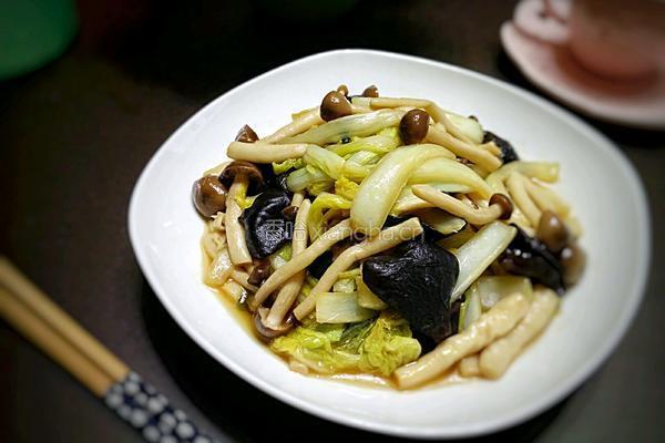 蟹味菇娃娃菜的做法图解8