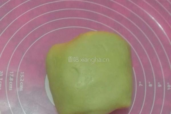 抹茶肉松酥的做法图解3