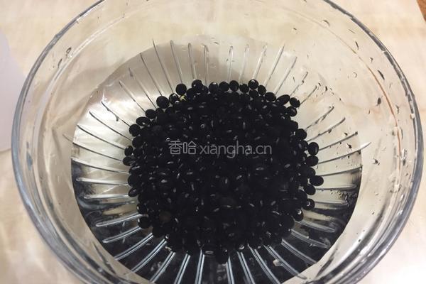 黑豆豆浆的做法图解2