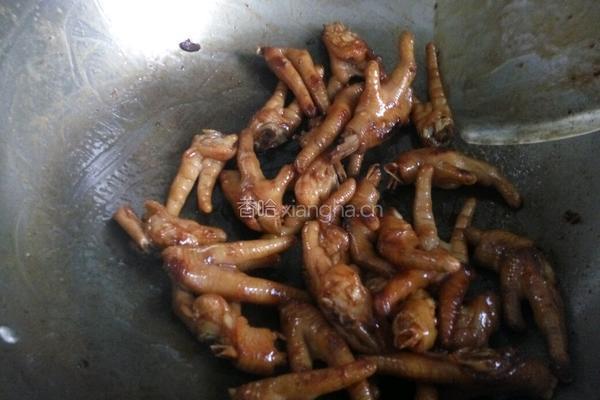 红烧鸡爪的做法图解7