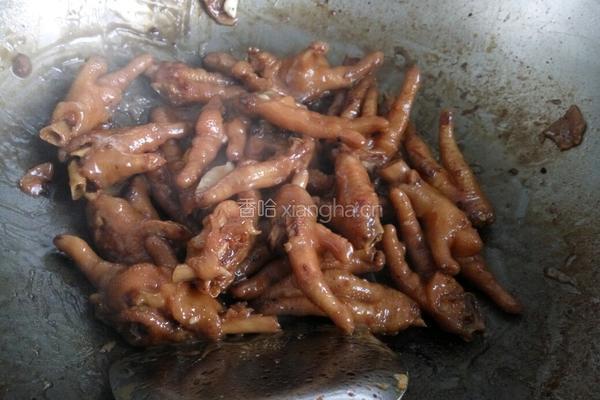 红烧鸡爪的做法图解9