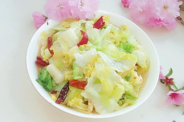 干煸手撕包菜的做法图解7