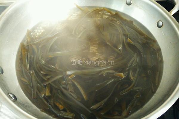 凉拌海带丝的做法图解3