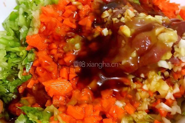 玫瑰花煎饺的做法图解2