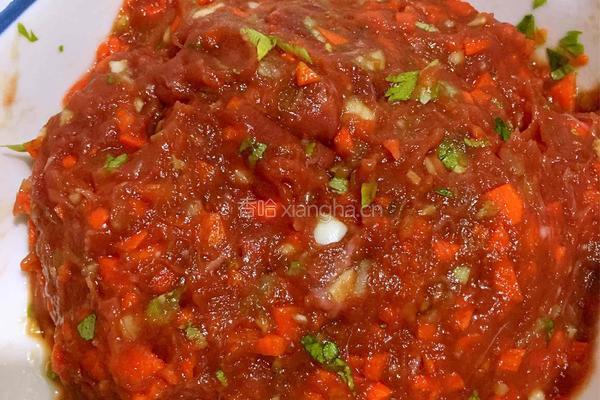 玫瑰花煎饺的做法图解3
