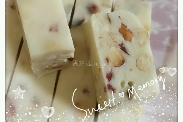 花生蔓越莓牛轧糖的做法图解7