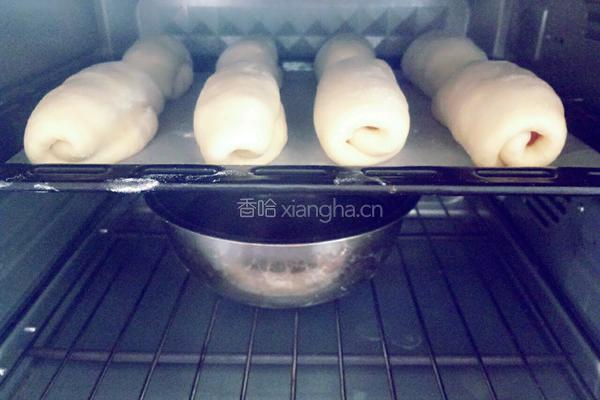 火腿肠芝士面包的做法图解11