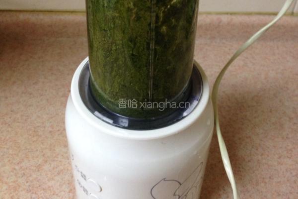 薄荷手擀面的做法图解2