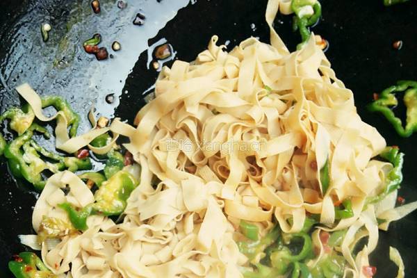 青椒豆皮的做法图解8