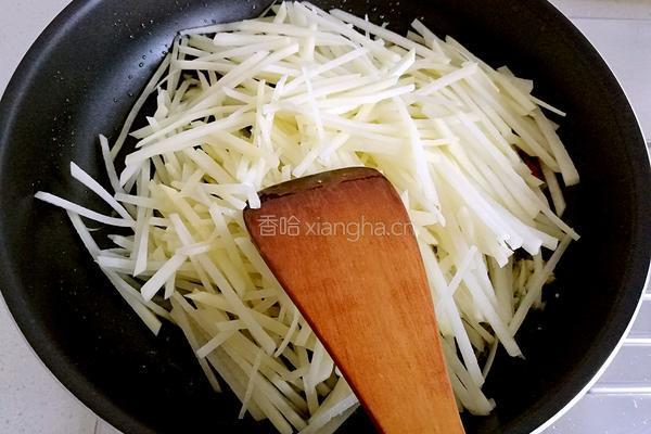 酸辣土豆丝的做法图解8