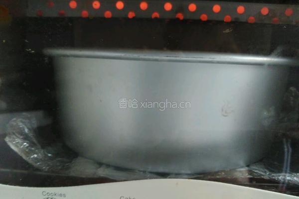 巧克力酱戚风蛋糕（8寸）的做法图解7