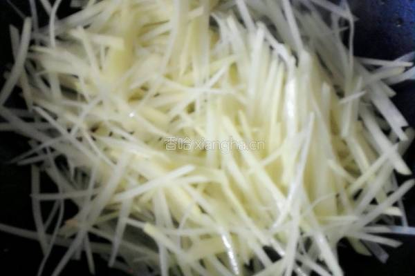 酸辣土豆丝的做法图解4