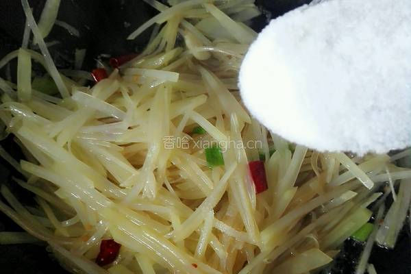 酸辣土豆丝的做法图解5