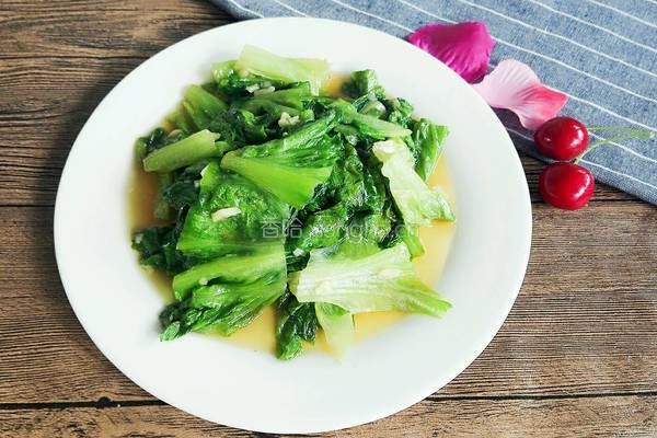 蒜蓉生菜的做法图解8