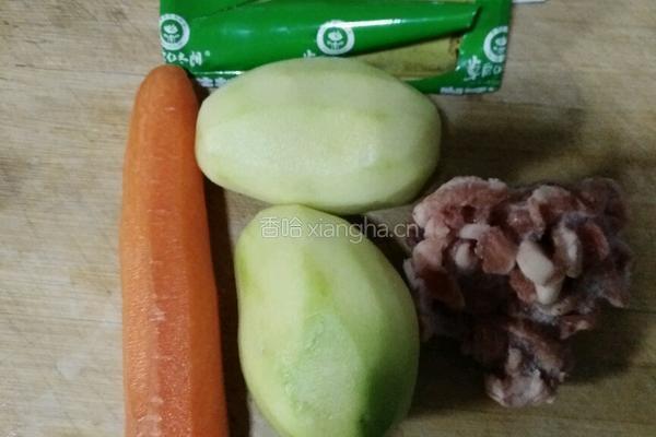 咖哩土豆的做法图解1