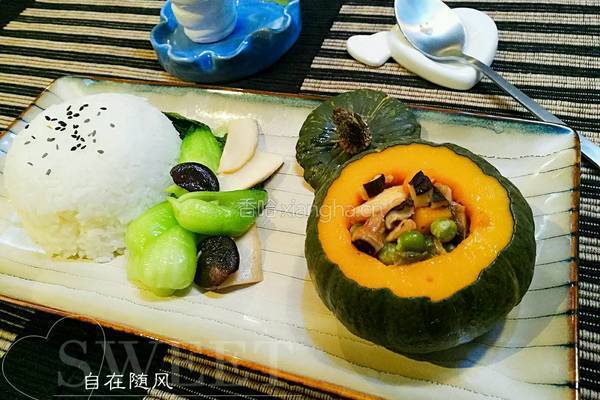 鸡肉南瓜盅的做法图解5