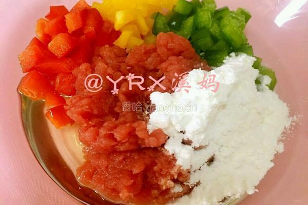 牛肉米汉堡的做法图解3
