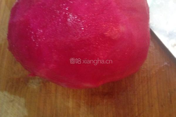 凉拌火龙果皮的做法图解7