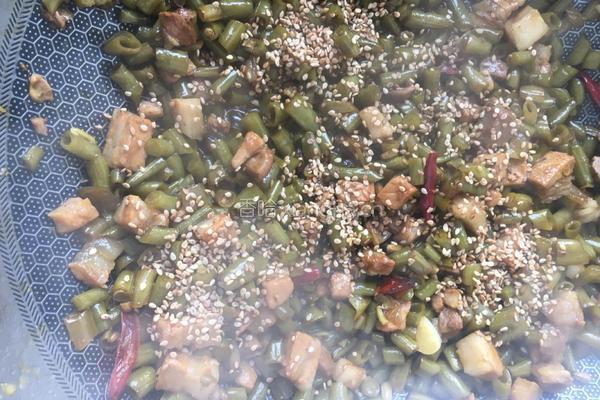 肉末酸豆角的做法图解9