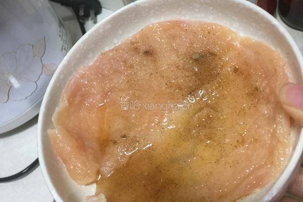 爆浆蜜汁鸡排饭的做法图解2