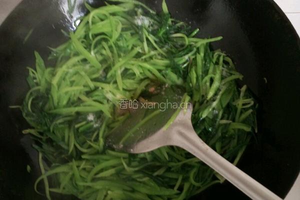 韭菜炒莴苣的做法图解6