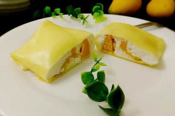 芒果班戟的做法图解18