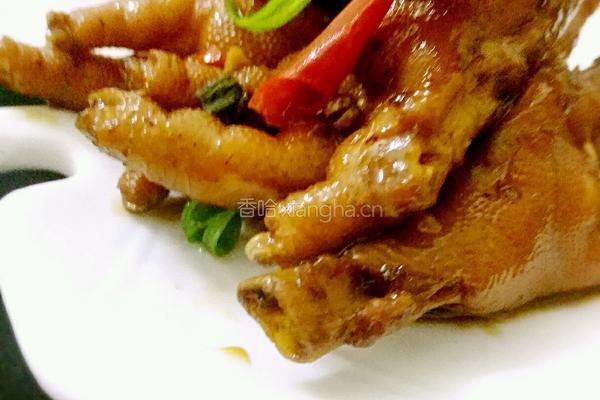 红烧辣味鸡爪的做法图解14