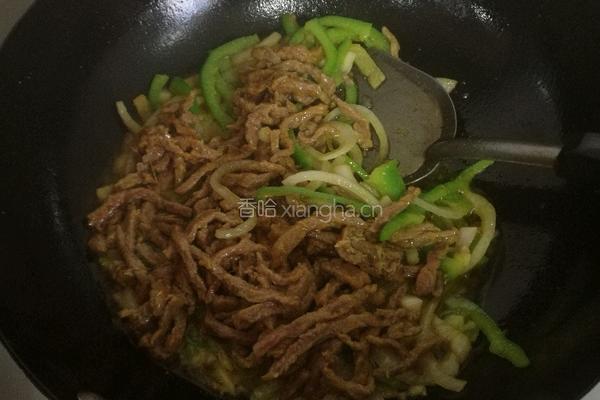 洋葱牛肉丝的做法图解8