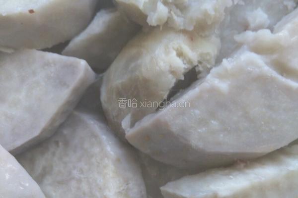 奶香芋泥的做法图解1