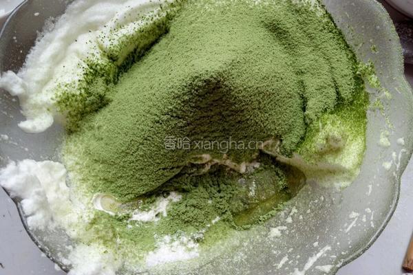 抹茶芒果塔的做法图解2