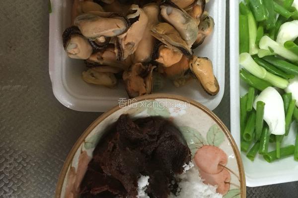小葱拌淡菜的做法图解4