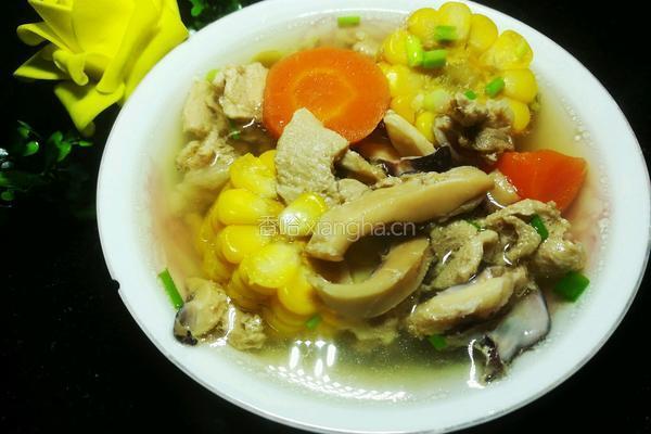 玉米胡萝卜墨鱼炖肉的做法图解10