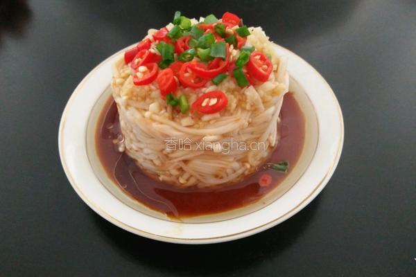 凉拌金针菇的做法图解11