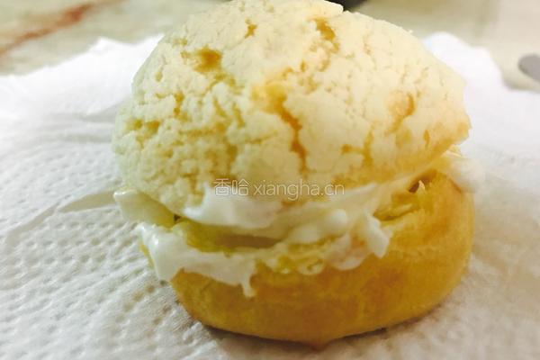 酥皮大泡芙的做法图解15