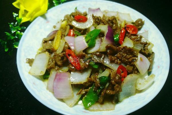 洋葱炒牛肉的做法图解11