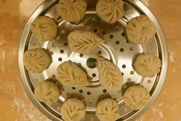 素菜馅包子的做法图解17