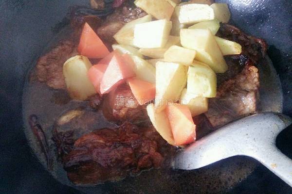 土豆炖排骨的做法图解5