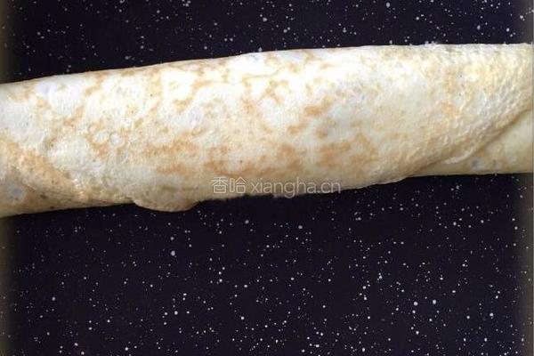 鸡蛋紫薯卷的做法图解5