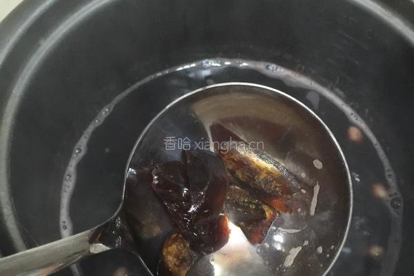 红豆黑米粥的做法图解4