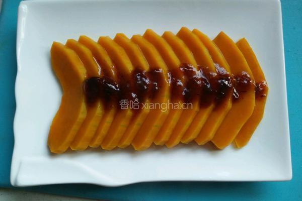 蓝莓浇汁南瓜的做法图解5
